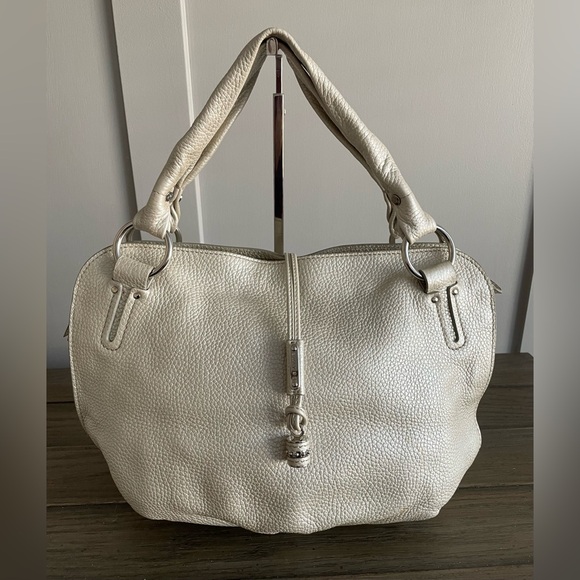 EUC, Celine Pearl Ivory Leather, ‘Bittersweet’ Large Hobo Bag - Picture 1 of 10